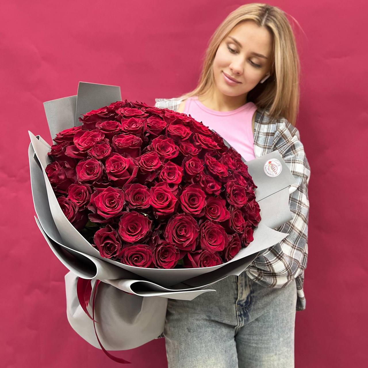 Букет из 51 розы Эквадор
