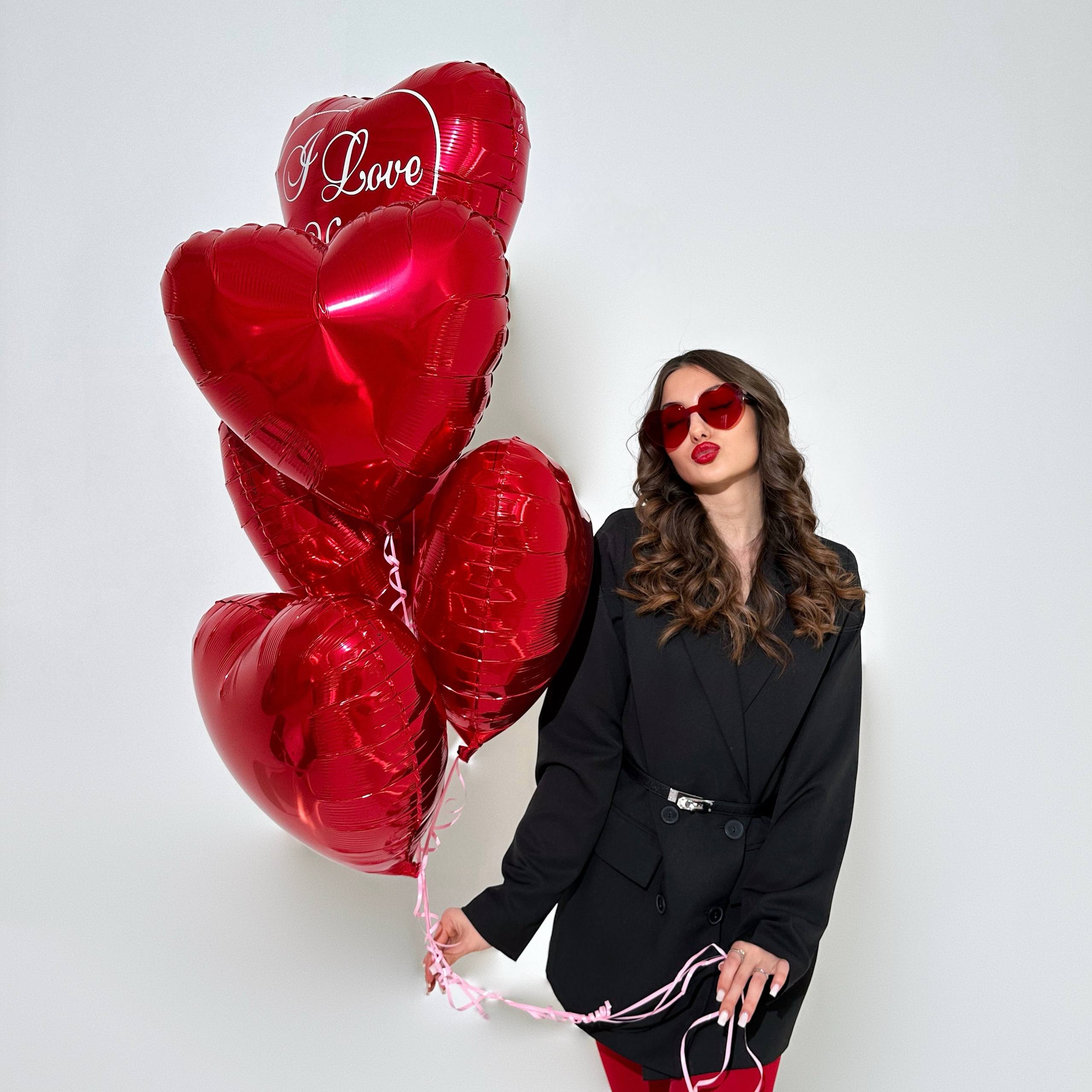 Фонтан шаров "Моя любовь"