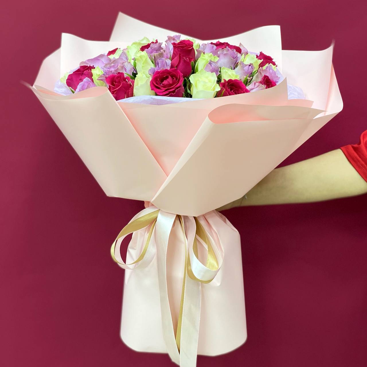 45 кенийских роз микс