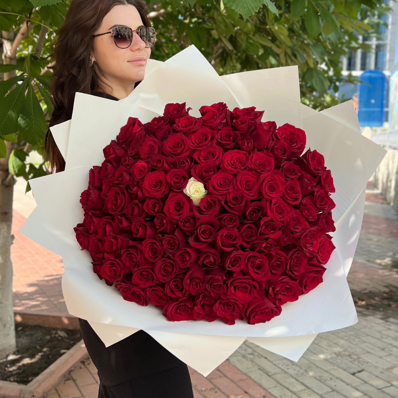 Букет из 101 розы Эквадор