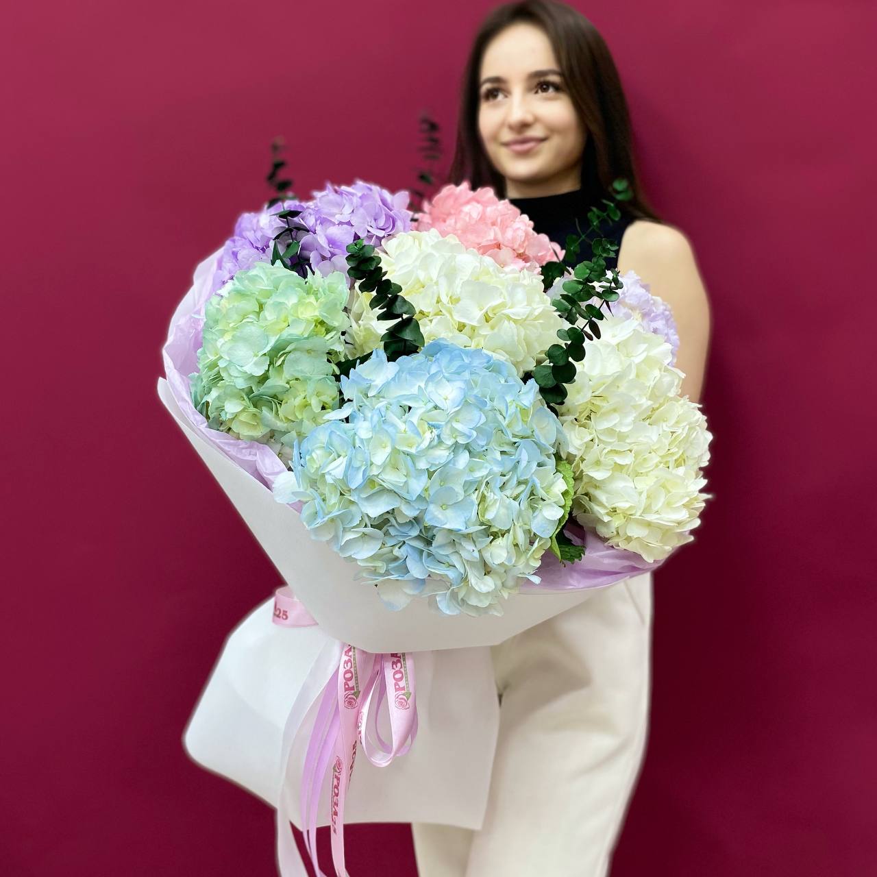 Букет гортензий