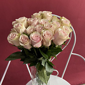 Роза нежно-розовая 50см