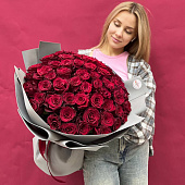 Букет из 51 розы Эквадор
