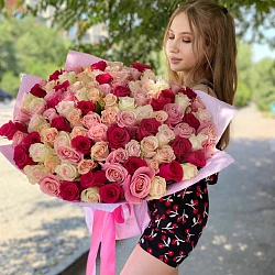 Микс 101 роза Эквадор